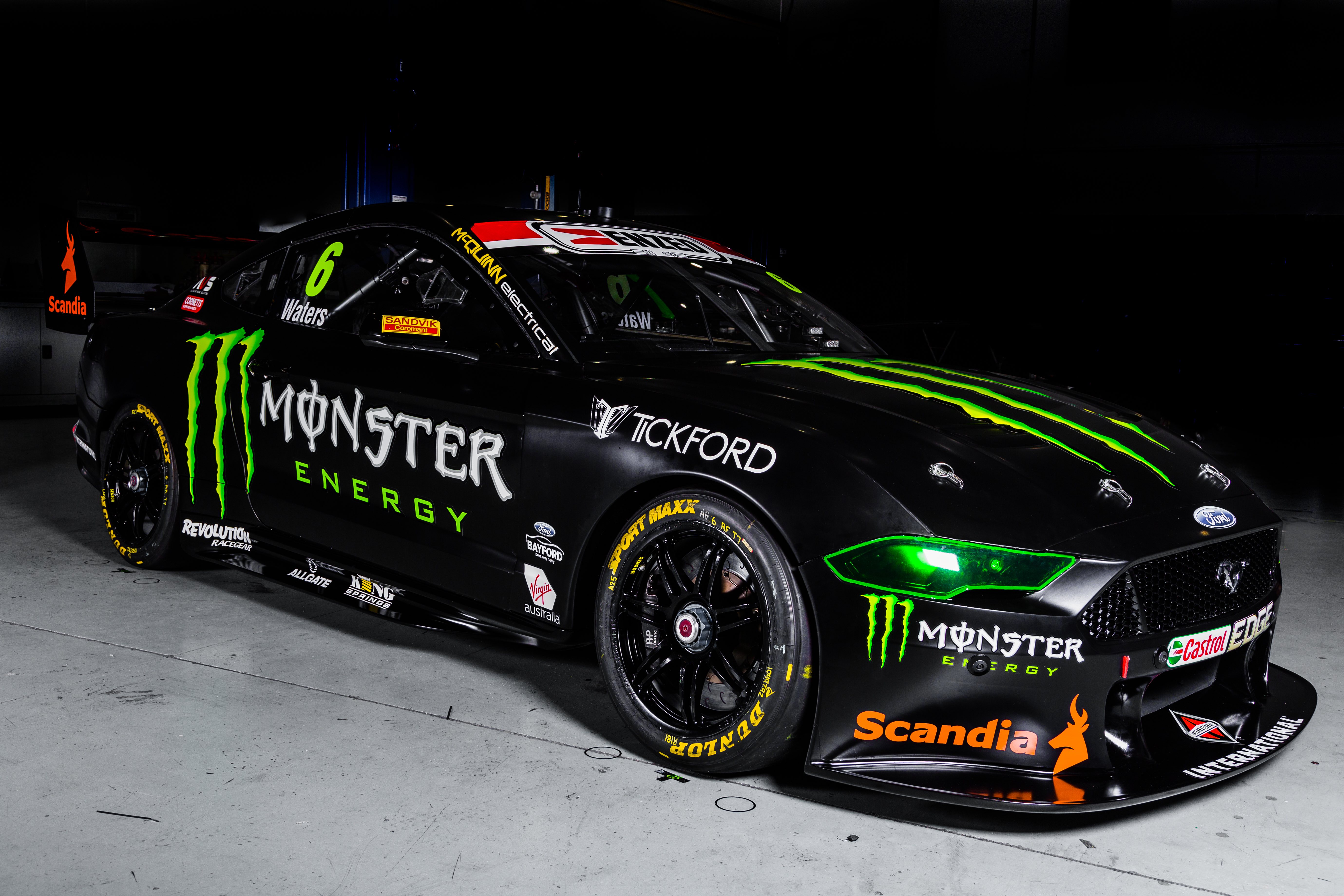 MONSTER ENERGY MUSTANG UNVEILED